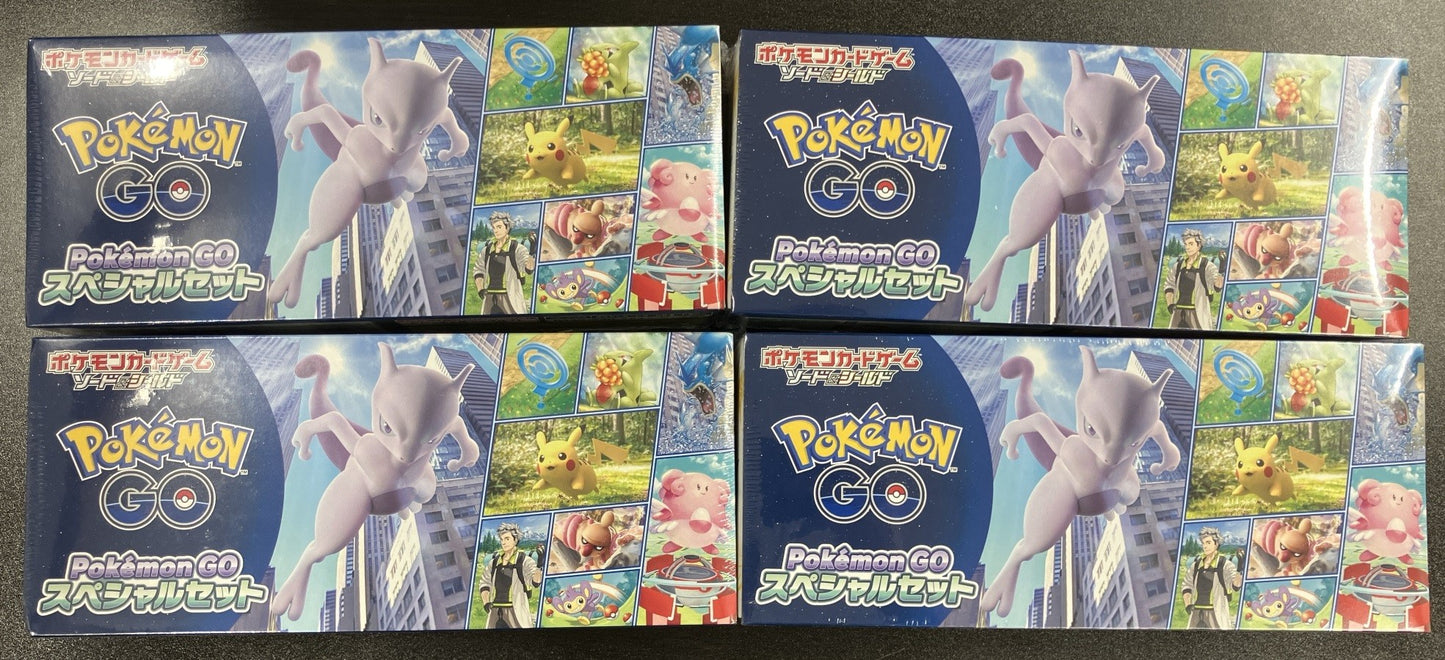 【4箱セット】 ポケモン GO スペシャルセット シュリンク付き