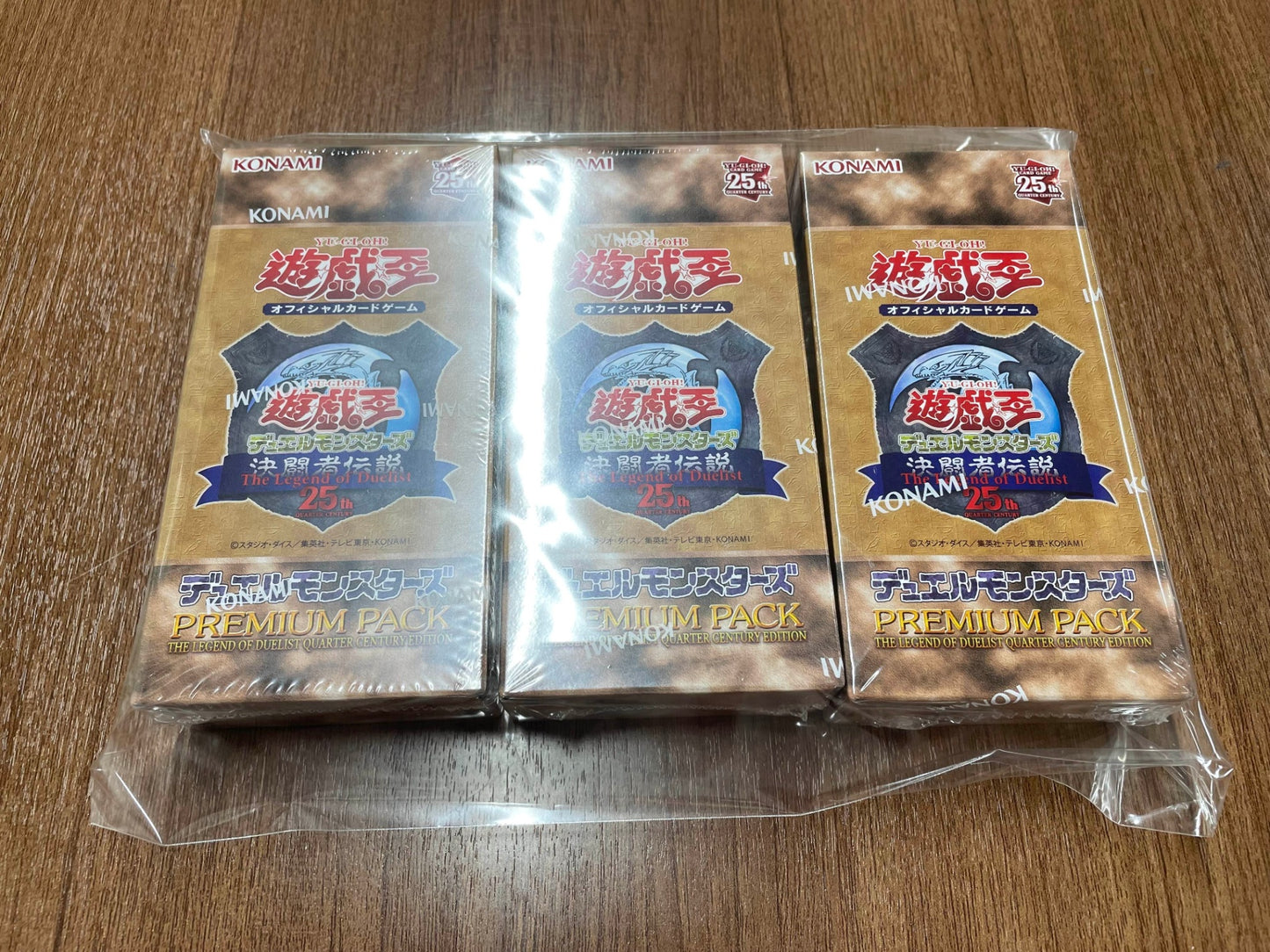 【3BOXセット】 遊戯王OCG 決闘者伝説 25th PREMIUM PACK TOKYO DOME シュリンク付き 未開封